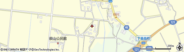 栃木県宇都宮市下桑島町528周辺の地図