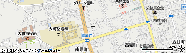 長野県大町市大町4014周辺の地図