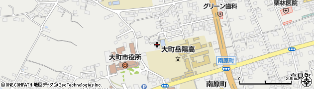 長野県大町市大町3960周辺の地図