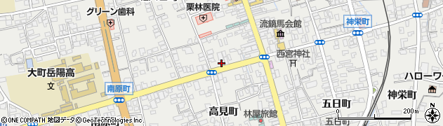 長野県大町市大町4063周辺の地図