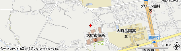 長野県大町市大町北原町3931周辺の地図