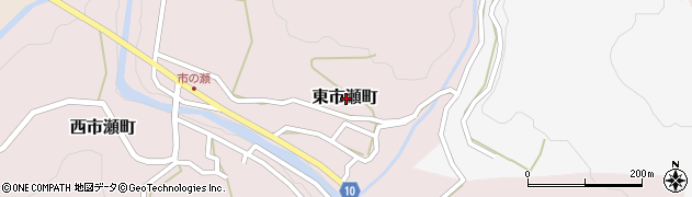 石川県金沢市東市瀬町周辺の地図