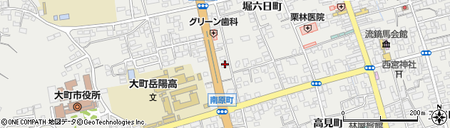 長野県大町市大町4012周辺の地図