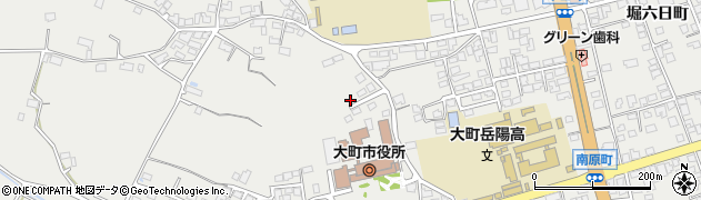 長野県大町市大町北原町3937周辺の地図