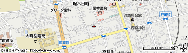長野県大町市大町4029周辺の地図