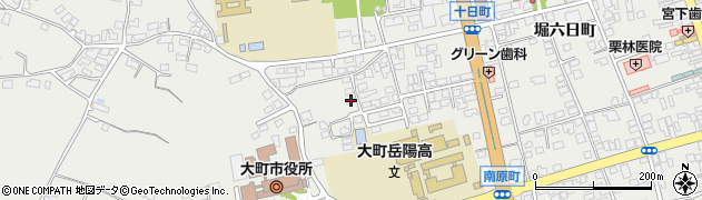 長野県大町市大町十日町3945周辺の地図