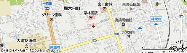 長野県大町市大町下仲町4060周辺の地図