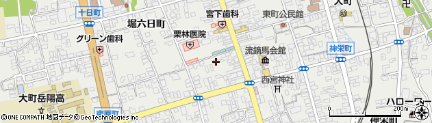 長野県大町市大町4075周辺の地図