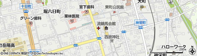 長野県大町市大町下仲町2564周辺の地図