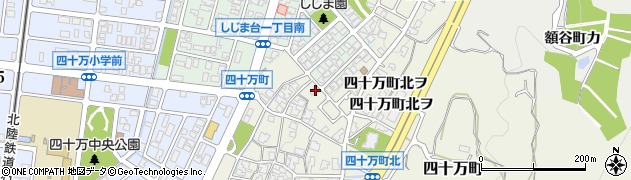 石川県金沢市四十万町北カ94周辺の地図