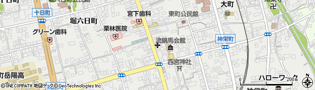 長野県大町市大町下仲町2563周辺の地図