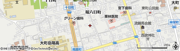長野県大町市大町4040周辺の地図