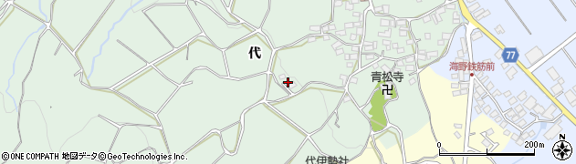 長野県千曲市八幡代6846周辺の地図