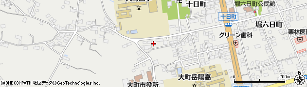長野県大町市大町十日町4801周辺の地図