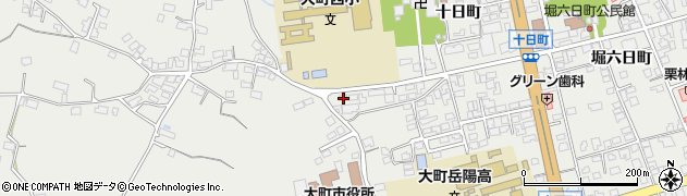 長野県大町市大町十日町4802周辺の地図