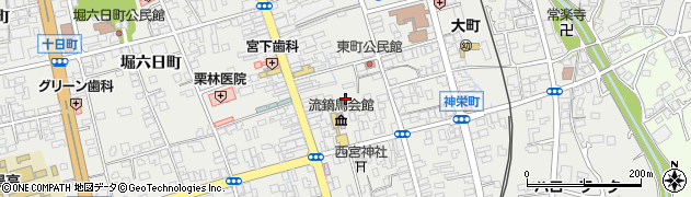 長野県大町市大町2562周辺の地図