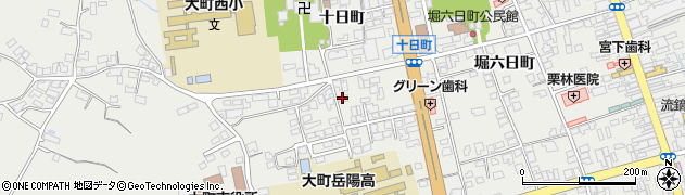 長野県大町市大町3986周辺の地図