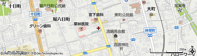 長野県大町市大町下仲町4082周辺の地図