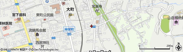 宮坂建築周辺の地図
