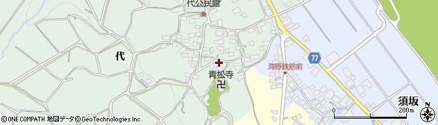 長野県千曲市八幡代6713周辺の地図