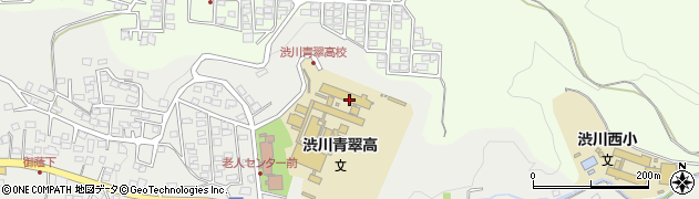群馬県立渋川青翠高等学校周辺の地図
