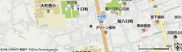 長野県大町市大町3995周辺の地図