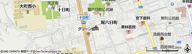 長野県大町市大町4105周辺の地図