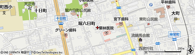 長野県大町市大町4048周辺の地図