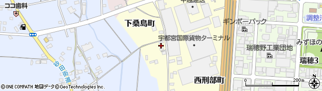 栃木県宇都宮市下桑島町1204周辺の地図