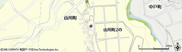 石川県金沢市山川町（リ）周辺の地図