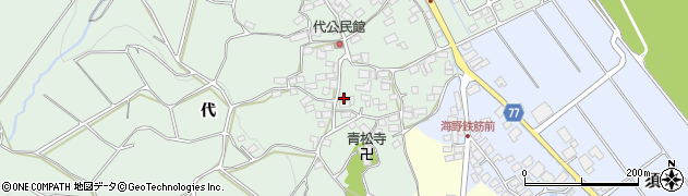 長野県千曲市八幡代6706周辺の地図