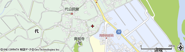 長野県千曲市八幡代6688周辺の地図