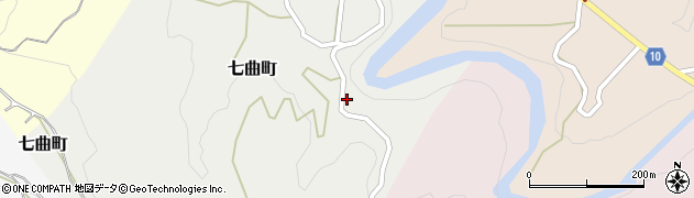 石川県金沢市七曲町（ニ）周辺の地図
