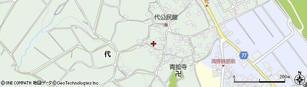 長野県千曲市八幡代6738周辺の地図