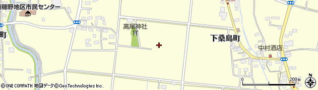 栃木県宇都宮市下桑島町周辺の地図