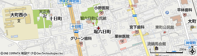 長野県大町市大町4102周辺の地図
