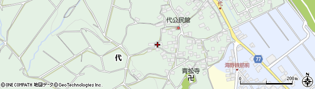 長野県千曲市八幡代6743周辺の地図