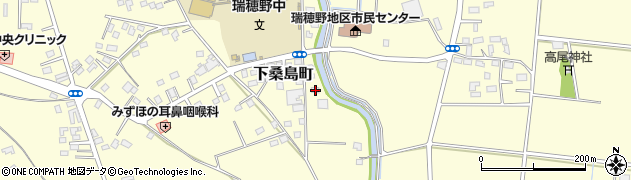 栃木県宇都宮市下桑島町1102周辺の地図