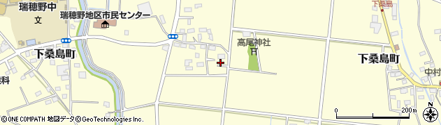 栃木県宇都宮市下桑島町929周辺の地図