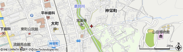 長野県大町市大町1026周辺の地図