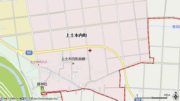 〒313-0034 茨城県常陸太田市上土木内町の地図