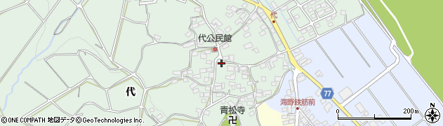 長野県千曲市八幡（代）周辺の地図