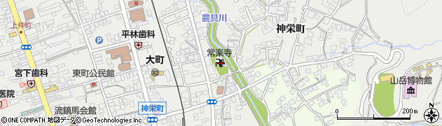 長野県大町市大町1039周辺の地図