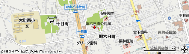 長野県大町市大町4113周辺の地図