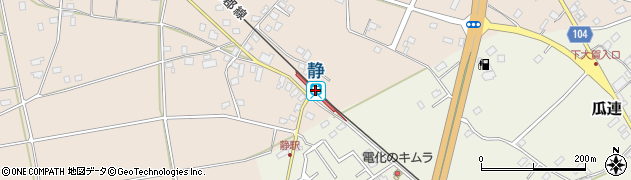 静駅周辺の地図