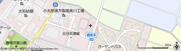 石川県白山市鹿島町は261周辺の地図