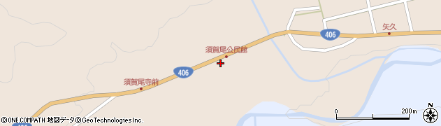 群馬県吾妻郡東吾妻町須賀尾1167周辺の地図