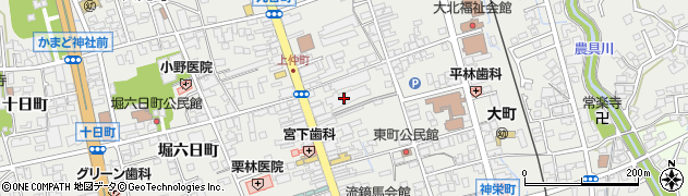 長野県大町市大町2526周辺の地図