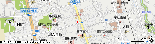 長野県大町市大町4131周辺の地図