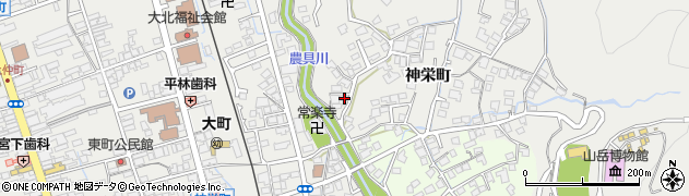 長野県大町市大町1033周辺の地図